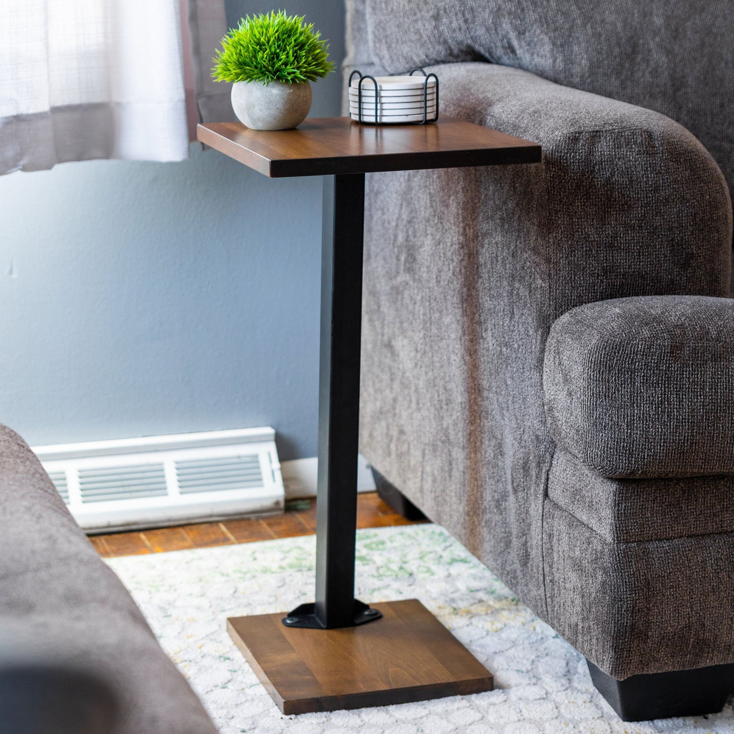 Maple Sofa Server - Honey Maple