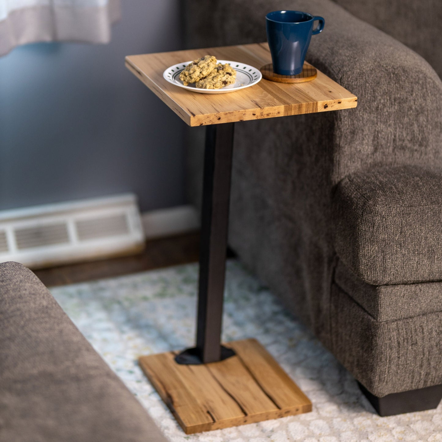 Hickory Sofa Server - Natural Rustic